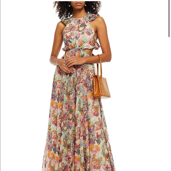Zimmermann Lovestruck Ruffled Maxi - Picture 9 of 13